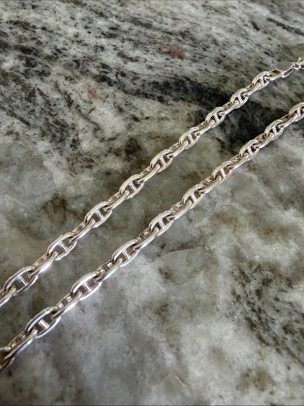 Designer Inspired Sterling Silver Chain Necklace